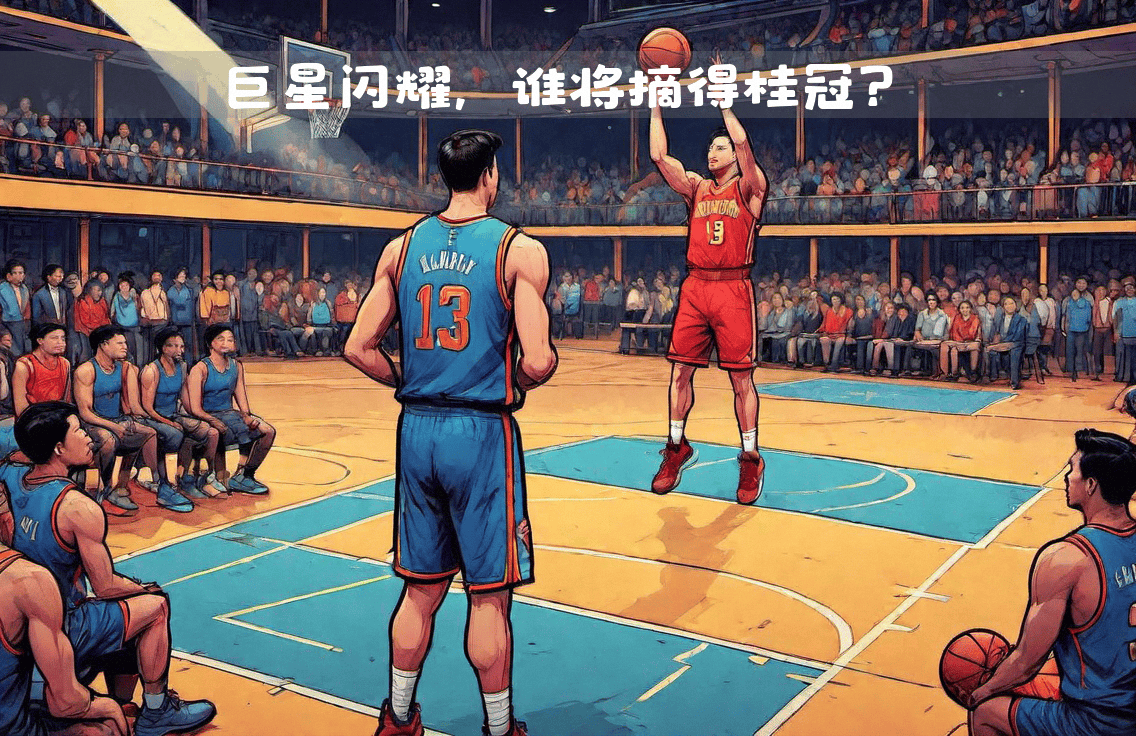 NBA巨星在赛场上闪耀光芒